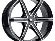 Cast Aluminum Wheels Stilts 371 GBM 22x9.5 Machined Face Gloss Black 5 On 115/5 On 139.7 Bolt Pattern 18 Offset Mazzi Wheels