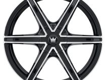Cast Aluminum Wheels Stilts 371 GBM 24x9.5 Machined Face Gloss Black 5 On 115/5 On 120 Bolt Pattern 18 Offset Mazzi Wheels
