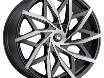 Cast Aluminum Wheels Big Easy 372 MBM 20x8.5 Machined-Dark Tint Matte Black 5 On 108/5 On 114.3 Bolt Pattern 35 Offset Mazzi Wheels