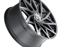 Cast Aluminum Wheels Big Easy 372 MBM 20x8.5 Machined-Dark Tint Matte Black 5 On 108/5 On 114.3 Bolt Pattern 35 Offset Mazzi Wheels
