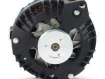 Alternator 110 AMP Chrysler/Mopar 1-Wire Style V-Belt Pulley Black Crinkle Proform
