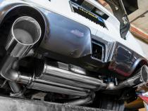 09-20 Nissan 370Z Z34 Cat Back Exhaust with Burnt Tips Stillen