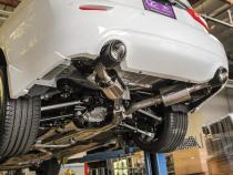 Infiniti Q50 3.0t Cat Back Exhaust w/ Carbon Fiber Tips For 16-21 Infiniti Q50 3.0t Stillen