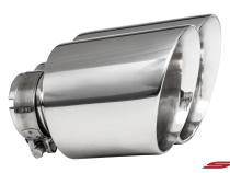 Infiniti Q50 3.0t Cat Back Exhaust System w/ Polished Tips 16-21 Infiniti Q50 3.0t Stillen