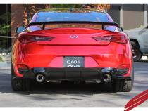 Infiniti Q60 3.0t Cat-Back Exhaust System Carbon Tips 17-21 Infiniti Q60 3.0t Stillen