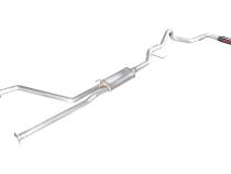 Tundra Cat Back Exhaust System Black Stainless Steel Tip For 22-24 Toyota Tundra Stillen