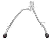 Ram 1500 Cat Back Exhaust System Carbon Fiber Tips For 11-24 Ram 1500 Stillen