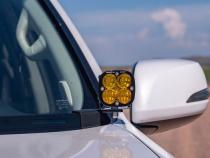 10-Present GX460 A Pillar Mounts SDHQ Offroad