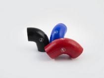 Gen 2 High Flow Intake System Black Powdercoated Aluminum HSG Red 8 Ply Cotton Filter Red Silicone Elbow M7 Speed