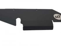 Turbo Heatshield Matte Black Powder Coat  M7 Speed
