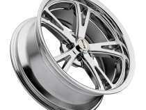 Ridler Wheels Aluminum Wheels 606 CH 17x8 Chrome 5 On 114.3 Bolt Pattern 0 Offset