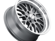 Ridler Wheels Aluminum Wheels 607 GY 18x9.5 Grey 5 On 114.3 Bolt Pattern 6 Offset