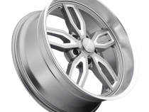 Ridler Wheels Aluminum Wheels 608 GY 22x9 Grey Milled Spokes-Diamond Lip 5 On 127 Bolt Pattern 0 Offset