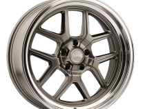 Ridler Wheels Aluminum Wheels 610 G 17x8 Grey Polished Lip 5 On 114.3 Bolt Pattern Offset