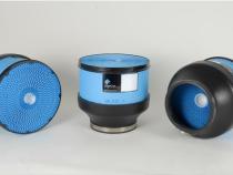 PowerCore Air Filter 5.0 Inch x 8.0 Inch x 8.0 Inch Diameter Straight Round Volant