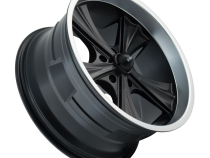 Ridler Wheels Aluminum Wheels 651 MB 22x9.5 Matte Black Machined Lip 5 On 114.3 Bolt Pattern 18 Offset