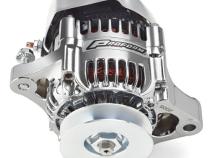 50-Amp Mini Alternator Chrome Finish 1 Wire