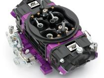 Black Race Series Carburetor 750 CFM Mechanical Secondary Black/ Purple Proform
