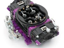 Black Race Series Carburetor 1050 CFM Mechanical Secondary Black/ Purple Proform