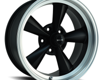 Ridler Wheels Aluminum Wheels 675 MB 17x9.5 Matte Black Machined Lip 5 On 120.65 Bolt Pattern -5 Offset