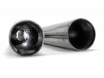 Mustang Resonator Pipe 15-Pres Ford Mustang GT 5.0 Delete X Stainless 2.5 Inch J&M Products