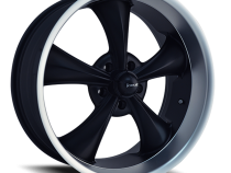 Ridler Wheels Aluminum Wheels 695 MB 18x8 Matte Black Machined Lip 5 On 114.3 Bolt Pattern 0 Offset