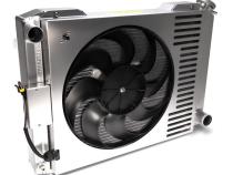 Slim-Fit Radiator System Universal GM Style 21.0 Inch Core Manual Transmission Proform
