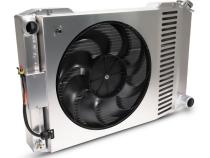 Slim-Fit Radiator System Universal GM Style 23.0 Inch Core Manual Transmission Proform