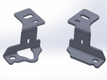 14-18 GM A Pillar Light Mounts SDHQ Offroad