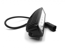 6.0 Inch LED Light Bar 18W Flood DT Harness 79900 2,880 Lumens Each Southern Truck Lifts