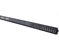 54.0 Inch LED Light Bar Chrome Series Double Row Straight Combo Flood/Beam 312W DT Harness 28,080 Lumens Southern Truck Lifts