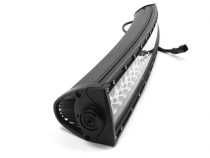 40.0 Inch LED Light Bar Double Row Curved Chrome Series Combo Flood/Beam 240W DT Harness 21,600 Lumens Southern Truck Lifts