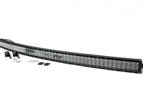 54.0 Inch LED Light Bar Double Row Curved Chrome Series Combo Flood/Beam 312W DT Harness 28,080 Lumens Southern Truck Lifts