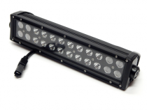15.0 Inch LED Light Bar Black Series Double Row Straight Combo Flood/Beam 72W DT Harness 6,480 Lumens Southern Truck Lifts