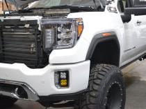 20-Present 2500/3500 GMC Fog Light Bracket Kit SDHQ Offroad