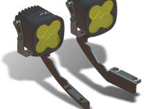22-Present Frontier A Pillar Mounts SDHQ Offroad