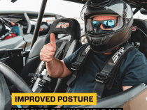 XCR Suspension Seat Black PRP Seats