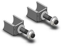 Jeep Grand Cherokee Lower Shock Mounts 1993-1998 ZJ Clayton Off Road