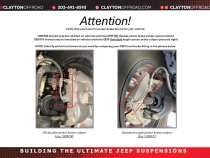 Jeep Front Brake Lines 2018+ JL Clayton Off Road