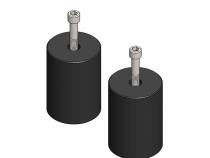 Jeep Wrangler 3 1/2 Inch Rear Bump Stops 1997-2006 TJ/LJ Clayton Off Road