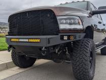 2010-2018 Ram 2500/3500 Octane Series Front Bumper- No Parking Sensors Chassis Unlimited