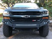 2016-2018 Chevrolet Silverado 1500 Octane Front Bumper- No Parking Sensors Chassis Unlimited