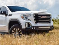 19-21 Sierra 1500 Ocatane Front Bumper With Parking Sensors