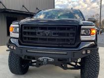 2016-2018 GMC Sierra 1500 Octane Front Winch Bumper- No Parking Sensors Chassis Unlimited