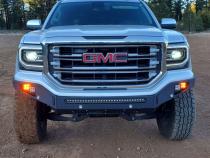 2016-2018 GMC Sierra 1500 Octane Front Winch Bumper- No Parking Sensors Chassis Unlimited