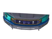 2021-2023 Ford F150 Octane Front Bumper- With Parking Sensors Chassis Unlimited