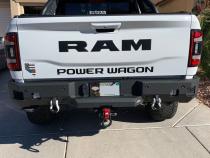 2010-2018 Ram 2500/3500 Octane Rear Bumper- No Parking Sensors Chassis Unlimited
