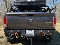 2009-2018 Ram 1500 Octane Series Rear Bumper- No Parking Sensors Chassis Unlimited