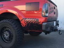 1999-2016 Ford Superduty F250/F350 Octane Series Rear Bumper- No Parking Sensors Chassis Unlimited