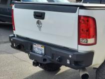 2007-2010 GMC 2500HD/3500HD Octane Rear Bumper- No Parking Sensors Chassis Unlimited